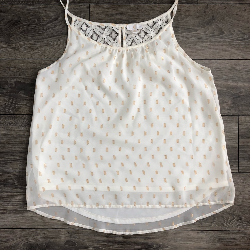 High/low camisole